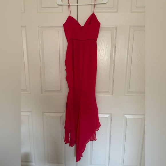 NICHOLAS silk coral dress - Picture 10 of 11